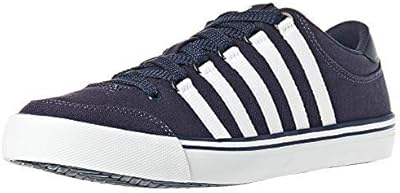 K Swiss Chilton sneakers for men, dark blue/white/navy 8 US (41EU).. Shop from our extensive catalog at DIAYTAR NIGERIA and enjoy doorstep delivery in just 5-8 days.