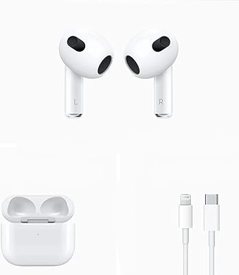 Bluetooth wireless headphones Airpods 3rd generation for iPhone/Samsung/Android/iOS with touch control, noise deletion and loading case.. Your shopping journey simplified with DIAYTAR NIGERIA's vast selection and budget-friendly shipping.