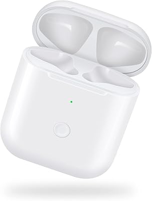 Loading case LEVTYLES Compatible with AirPods 1 2, wireless loading case with bluetooth pairing synchronization button, replacement of the airpods - white charger case - white.. Shop like never before with DIAYTAR NIGERIA's comprehensive marketplace and budget-friendly shipping.