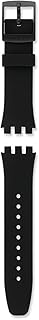 Swatch Watch Black Silicone Bracelet Efficient Plastic Plastic Asusb400 20mm 20mm.. DIAYTAR NIGERIA: Revolutionizing how Nigerians shop with affordable prices and prompt delivery services.