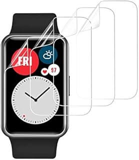 [Lot of 4] Screen protector for Huawei Watch Fit, Flexible TPU screen protection film, [anti-bundle] [wear resistant].. Shop with intention at DIAYTAR NIGERIA, offering thousands of products delivered nationwide in days.