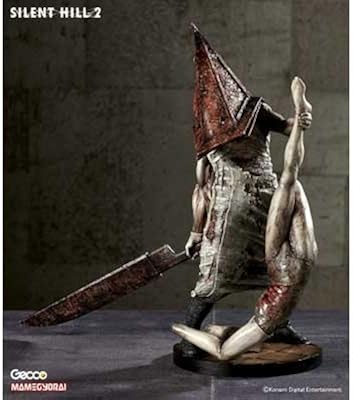 Silent Hill PVC figurine statue on a scale 2 1/6 / red.. DIAYTAR Nigeria: Discover more, spend less, and enjoy delivery within 5–8 days.