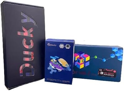 Lot de 3 ducky one 2 mini cherry blue key.. DIAYTAR NIGERIA: Where value shopping meets reliable 5-8 day delivery across the nation.
