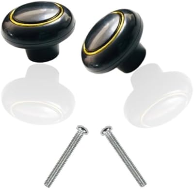 ABS Plastic Furniture Traction Handle Bellatm - Wardrobe drawer handles in the shape of a black mushroom for the house, the office, the kitchen, the wardrobe, the DIY (2) package).. Shop for everything you need at DIAYTAR NIGERIA, with budget-friendly prices and quick delivery.