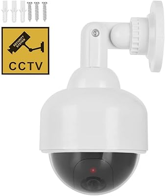 False video surveillance camera Rubik with flashing red LED light and banner.. Get top brands at bottom prices, only on DIAYTAR Nigeria.