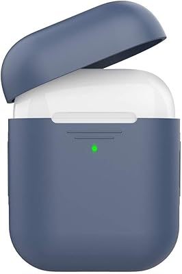 Ultra light Apple AirPods shell ProMate in 360 degree silicone with scratch resistance and wireless load compatible with Apple Airpods and AirPods 2, Air Case (Navy).. DIAYTAR NIGERIA transforms online retail with unbeatable prices and consistent delivery timeframes.