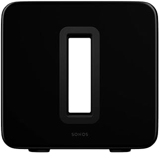 Sonos Deep Bass wireless bass box (3rd generation) - Black.. DIAYTAR NIGERIA brings online shopping to every Nigerian with affordable prices and reliable shipping.