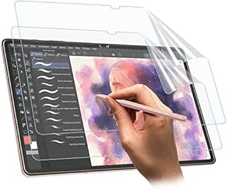 Lukione [Lot of 2] Paper screen protector compatible with Samsung Galaxy Tab S7 Fe 2021 / Galaxy Tab S7 Plus / Galaxy Tab S8 Plus 12.43 inches, soft anti-reflective writing screen for S-Pen.. Shop without compromise at DIAYTAR NIGERIA, where quality, affordability, and quick delivery coexist.