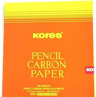 Carbon paper Kg Group Cores (white 210 x 330 mm) Package of 50.. Shop smart, shop DIAYTAR — Nigeria’s trusted e-commerce site.