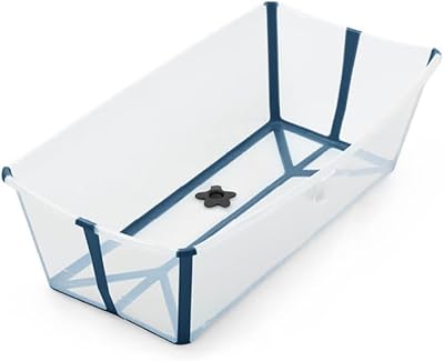 Bathtub Flexi Stock Bathtub - XL - Foldable Baby Foldable Bathtub with Hot Sensive Emptying Corner, Light Blue, (535902).. Affordable luxury and fast service — only on DIAYTAR Nigeria.