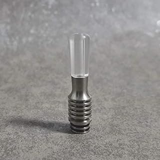 Ruiyitech SS316 Long PEI MTL 510 DRIP TIP 3 mm for heat resistant vaping tip RDA RTA with 510 (transparent).. Fast, affordable, and reliable — that’s the DIAYTAR Nigeria experience.