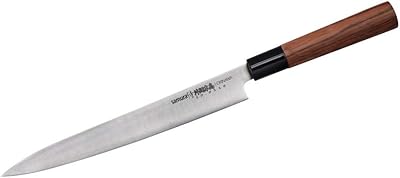 Samura Okinawa Professional Japanese Kitchen Knife 240 mm/9.4 "Japanese steel aus-8, sharpened on one side. Randling round. Hardness 59 HRC.. Experience the future of shopping with DIAYTAR NIGERIA's extensive selection delivered in just 5-8 days.