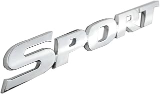 3D plastic car sticker Chrome finish Soldot, Sport emblem, door sticker compatible with Toyota Highlander, Honda, Volkswagen.. Your ultimate shopping destination, DIAYTAR NIGERIA combines extensive selection with affordable shipping.