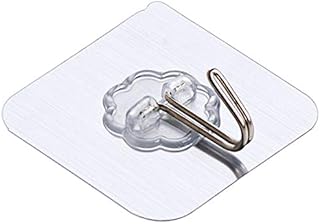 12 Pieces Auto-Adhesive Hooks Wall hooks 13 Books Robust Adhesive Adhesive Holder For Kitchen Living Room Student Dormitory Dormitory Wall Wall Walstbell in Oil Transparent hanging hangers.. DIAYTAR NIGERIA delivers more than purchases - we deliver affordable shopping solutions within the week.