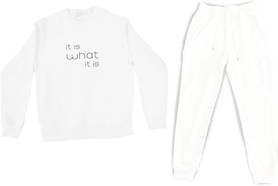 Unisex men women sweatshirt assortment sweatshirt-pantalon together 2 rooms-white.. Shop from anywhere in Nigeria with DIAYTAR's extensive selection and budget-friendly shipping options.