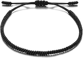 Bracelets made by hand for women, men, boys and girls, red and black woven rope bracelet for protection and luck, friendship and couple bracelets, metal, unknown.. Affordable convenience is here — shop DIAYTAR Nigeria today.