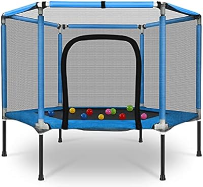 Lentia interior portable trampoline 5 feet for children with railing.. DIAYTAR NIGERIA: Your one-stop e-commerce destination with affordable prices and nationwide delivery in 5-8 days.