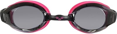 Arena X-Fit swimming glasses by zoom, unisex, black (rose-black) adults), one size.. Experience budget-friendly shopping at DIAYTAR NIGERIA, Nigeria's premier online marketplace with quick delivery.