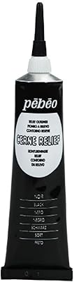 Dimensional painting in relief bebeo ceren de Vitrelle, black, tube 37 ml with nozzle, 390037.. DIAYTAR NIGERIA makes quality accessible with low prices and reliable 5-8 day nationwide delivery.