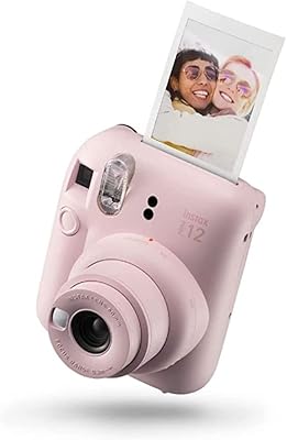 Instant Instant Mini 12 camera, automatic exposure with integrated selfie lens, flowery pink.. Embrace the convenience of DIAYTAR NIGERIA with thousands of products at your fingertips, delivered nationwide.