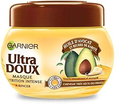 Ultra soft garnier mask with avocado oil and shea butter, 300 ml.. Order today, receive in days — DIAYTAR Nigeria makes it possible.