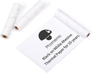 Fomimo 110 mm White Thermal Sticker Paper Compatible with the Pocket Printer.. Shop from our extensive catalog at DIAYTAR NIGERIA and enjoy doorstep delivery in just 5-8 days.