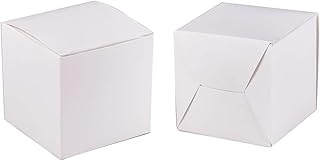 BENECRETE 60 PIECES Gifts in white paper gifts 2 x 2 x 2 inches with lids for gift packaging, wedding favors, 2 x 2 x 2 inches, white - 2 x 2 x 2 inches.. DIAYTAR NIGERIA combines affordability with convenience, delivering your purchases within 5-8 days.