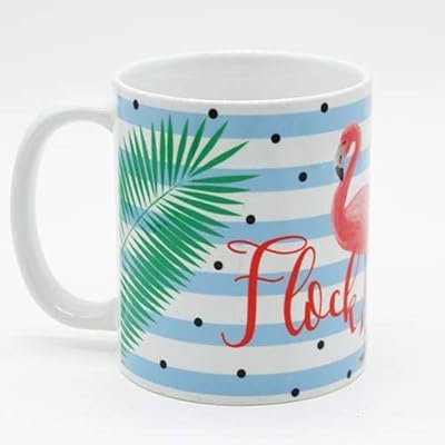 Rose flamingo coffee cup.. Experience the convenience of boundless shopping with DIAYTAR NIGERIA's affordable platform and quick shipping.