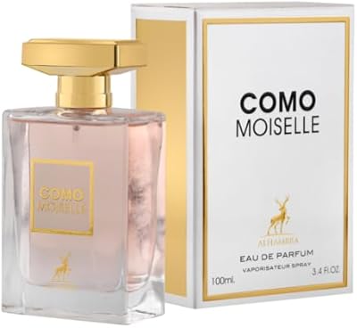 Eau de Parfum Como Moiselle 100 ml of Al Hamra for women.. Nigeria's fastest-growing e-commerce site offers unbeatable prices and delivery within 8 days.