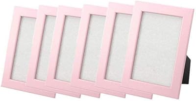 New Fiskbo Multicolor 5 x 7 photo frame, set of 6 (5 x 7, pink).. Shop across categories with ease at DIAYTAR NIGERIA, delivering affordability within the week.