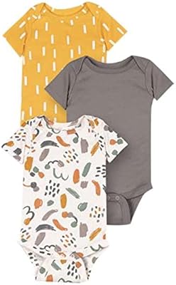 LAMAZE Artistic body with short sleeves in organic cotton for baby | night clothes.. DIAYTAR Nigeria delivers happiness in 5–8 days, no matter what you buy.