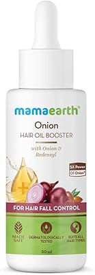 Mamaearth hair hair oil booster of hair oil for men with onion and randensil to control hair loss - 30 ml.. Your trusted marketplace, DIAYTAR NIGERIA offers extensive variety with delivery within 8 days.