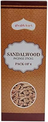 Shopkart hexagonal insense sticks in sandalwood, agarbatti (pack of 6) 20 incense sticks for healing, yoga, meditation, aromatherapy.. Shop with confidence at DIAYTAR NIGERIA, Nigeria's premier affordable e-commerce platform.