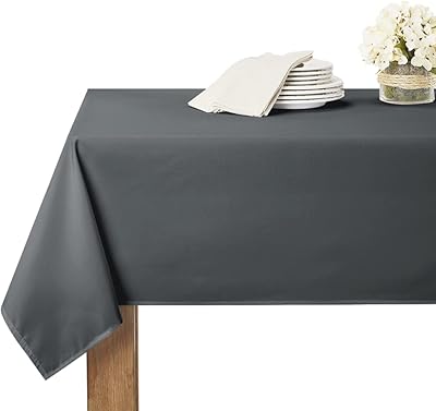 Ryb home water table water table - Washable water table resistant to heat and splashes for kitchen, dining room, interior and exterior living room, 54 x 54 inches, gray.. DIAYTAR NIGERIA: Where shopping is easy, prices are low, and delivery is just days away.