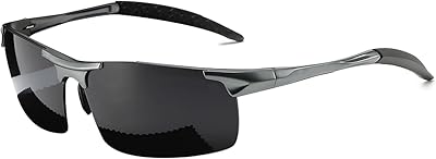 Aviator sunglasses polarized for men with UV400 HD glasses and metal frame.. DIAYTAR NIGERIA: Where smart shoppers find everything they need at prices they can afford.