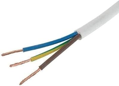 Copper extension 2 and 3 conductors - 1.5 mm x 2c (10 m, white).. Discover the joy of online shopping with DIAYTAR NIGERIA's budget-friendly prices and reliable shipping.