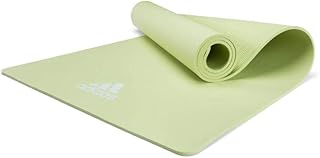 Eva Adidas 8 mm non non -slip yoga carpet for men and women - perfect for home fitness, yoga, pilates and studio - light, foldable and rolling up (L 69 cm x W 24 cm).. Shop the smart way with DIAYTAR Nigeria — fast delivery, affordable everything.