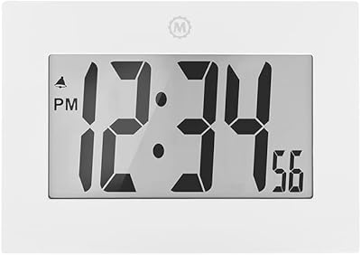 Large Digital Wall Clock Marathon | Large digital screen with alarm clock and foldable table support | Perfect wall clock for cooking or as a bedroom wall clock.. DIAYTAR NIGERIA: Where shopping is affordable, selection is vast, and delivery is always reliable.