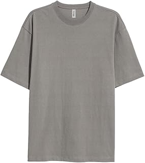 Comache milano t-shirt plain with thick ribbed round neck, 100 % cotton jersey (size xxl, steel gray), steel gray, s.. DIAYTAR NIGERIA stands as your affordable shopping ally with nationwide delivery in just 5-8 days.