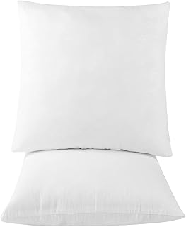 Oranifal pillowcase set 55 x 55 inches for 2 square rooms with cotton cover, European decorative pillow, 7D hollow fiber interior pillow for sofa/sofa/interior decoration/desktop decor.. Your shopping needs fulfilled through DIAYTAR NIGERIA's extensive selection and nationwide delivery.