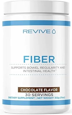 Revive MD Fiber - Digestive health, fibers, psyllium pod, oatmeal - 30 portions (chocolate).. DIAYTAR NIGERIA: Where every purchase is affordable and delivery is always within a week.