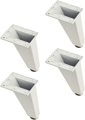Yarno 4 pieces of robust adjustable furniture feet for chair and table cabinet.. DIAYTAR NIGERIA: Redefining e-commerce with affordable prices and reliable nationwide shipping.