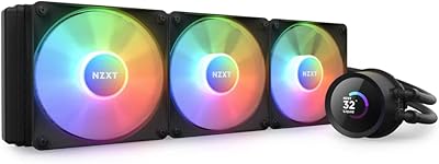 NZXT Kraken liquid processor cooler 360 mm AIO RGB - Customizable square LCD screen of 1.55 "for Images and Performance Gauges - High performance pump - 3 core f120 RGB - black fans - Black RGB - Black.. Forget the long lines — DIAYTAR Nigeria is always open for shopping.