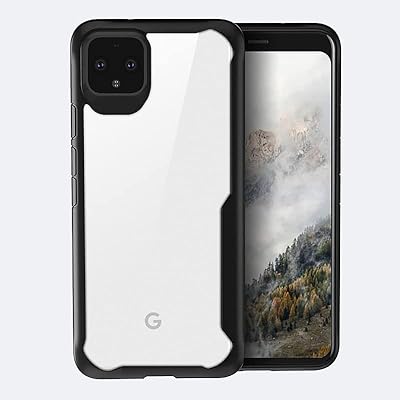 Transparent antichoc muzz rear shell for google pixel 4A 5G | 360 degree protection | Protective design | Transparent rear shell for Google Pixel 4A 5G (PC, TPU | Black bumper).. DIAYTAR NIGERIA combines the largest product selection with affordable prices and reliable delivery.