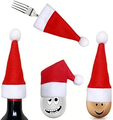 Mini Red Santa Claus Hats for Christmas - Candy of Santa Claus Candles Boat Hats for Christmas party decorations and craft dolls 10 pieces.. Shop without limits at DIAYTAR NIGERIA and receive your purchases at budget prices within the week.