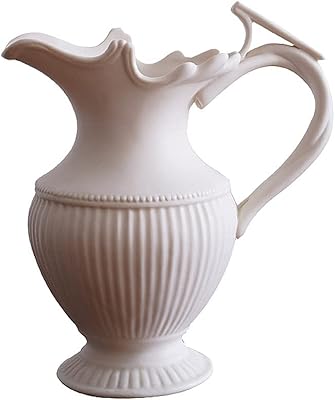 Zjnzb European Style Givré Palais Retro Ceramic Style Home Vase Dining Table Floral Dining Decoration.. Experience shopping freedom with DIAYTAR NIGERIA's vast selection and dependable nationwide shipping.