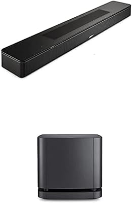 Bose Smart Speaker 600 - High -end speaker with Dolby Atmos + Bose Bass Module 500.. DIAYTAR NIGERIA makes online shopping accessible with our comprehensive platform and prompt delivery service.