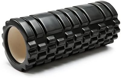High density EVA foam roller for muscle massage, massage stick for fitness, yoga and gymnastics equipment (black).. From fashion trends to home essentials — find it on DIAYTAR Nigeria.