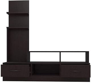 Furniture from A to Z - Wooden TV entertainment unit designed by Magnus in black.. Why wait? Get your order in 5–8 days with DIAYTAR Nigeria.