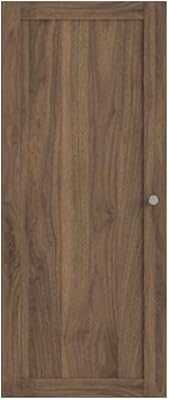 Danube Home Sunyon modular library, wooden door, walnut color - 39 x 1.6 x 95.7 cm.. DIAYTAR Nigeria combines variety, affordability, and speed — making your online shopping experience not only enjoyable but also cost-effective.
